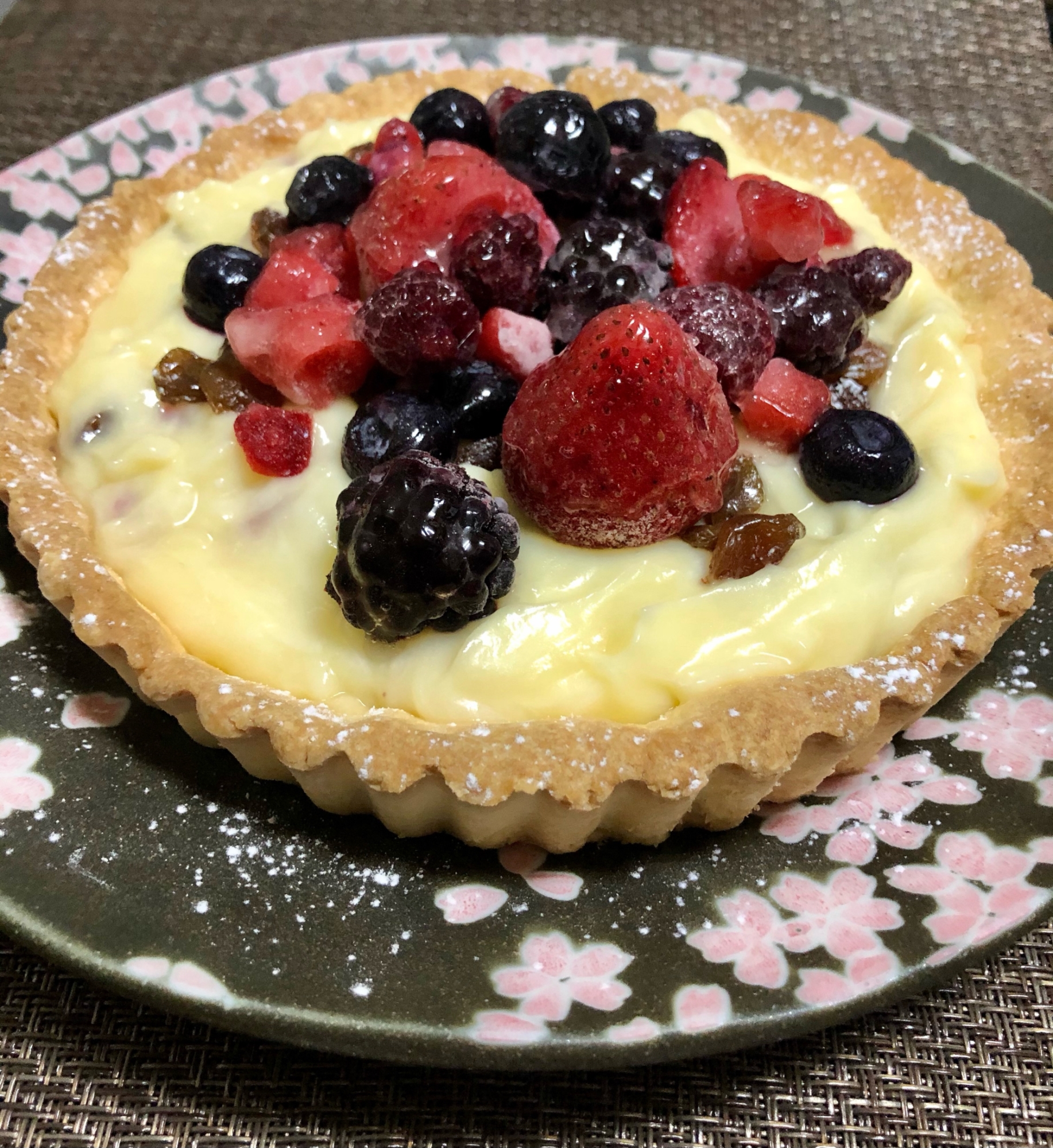 ミックスベリーたっぷりのタルト レシピ 作り方 By りんりんりん 楽天レシピ