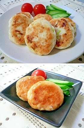 おからと鶏挽き肉のしっとりつくね 