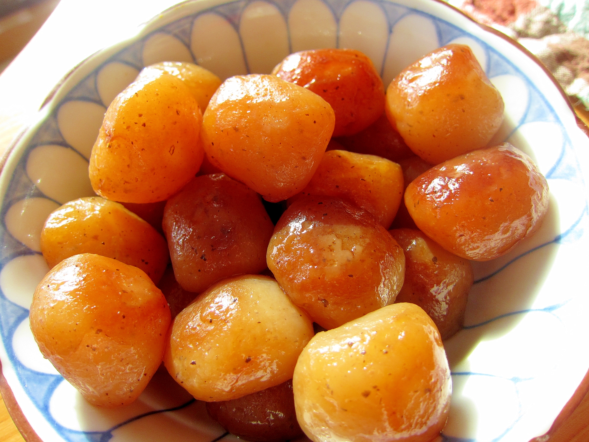 玉蒟蒻の味醂醤油炒め煮