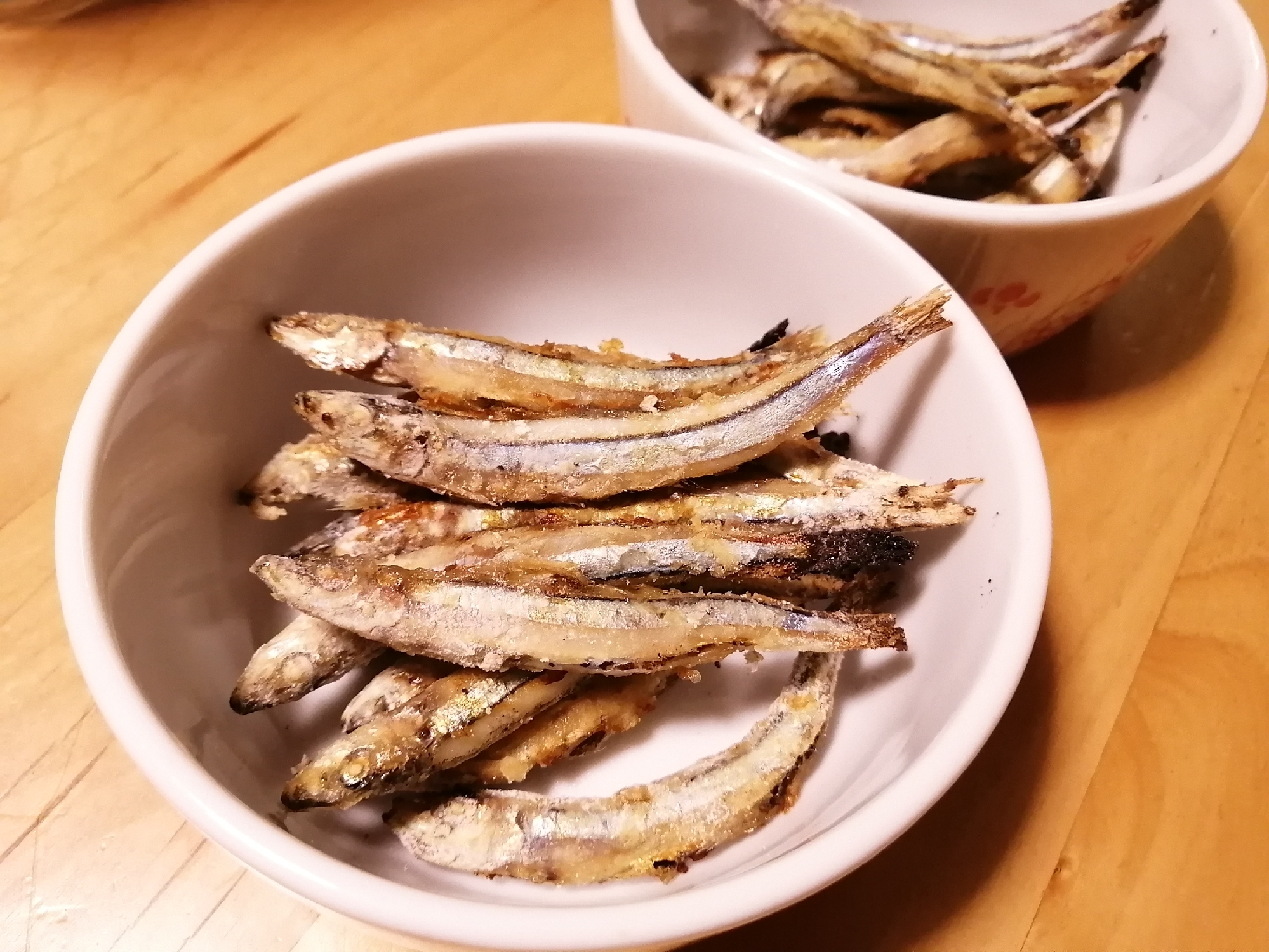 【魚焼きグリル】キビナゴのフライ