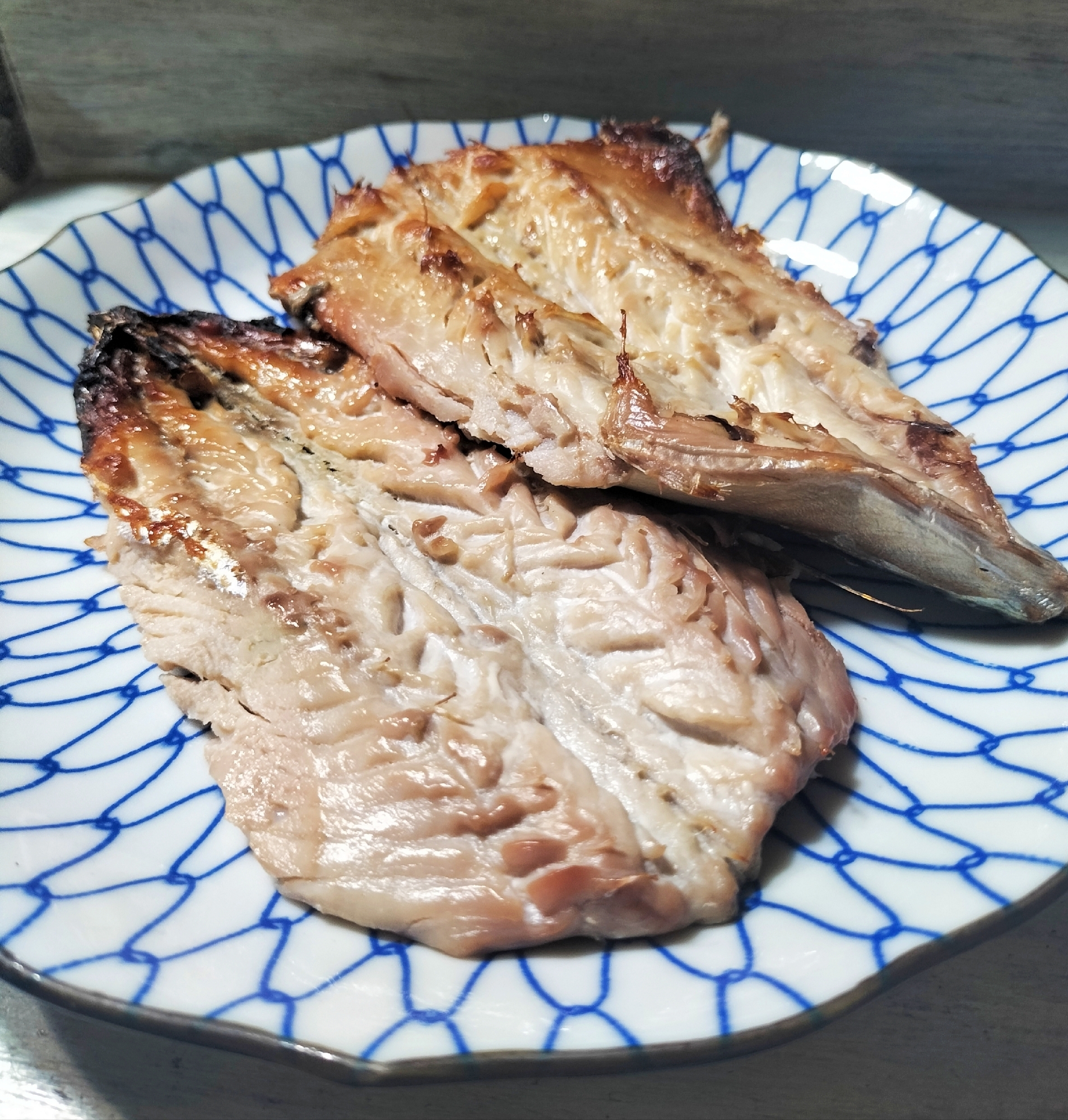 オーブンで開き鯖の塩麹焼き