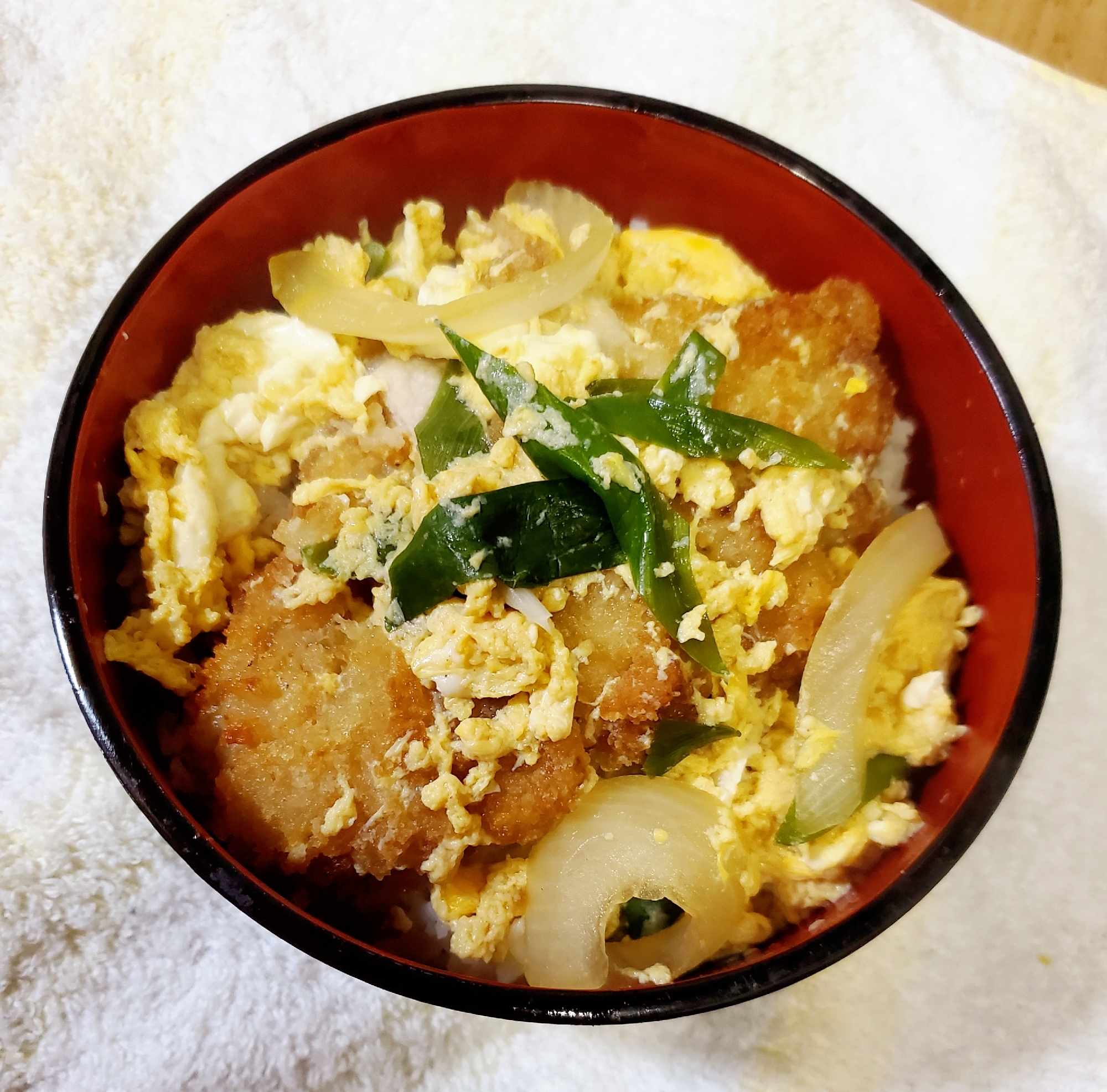 かつとじ丼