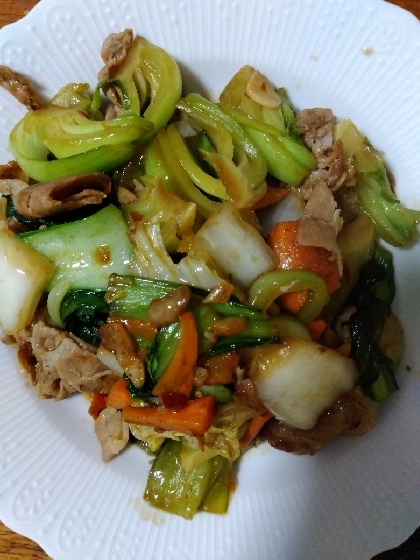 ＊豚肉野菜オイスター炒め＊