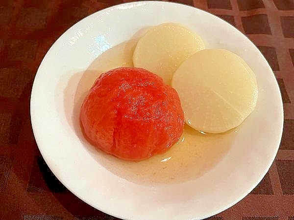 夏はサッパリ♪トマトの冷やしおでん