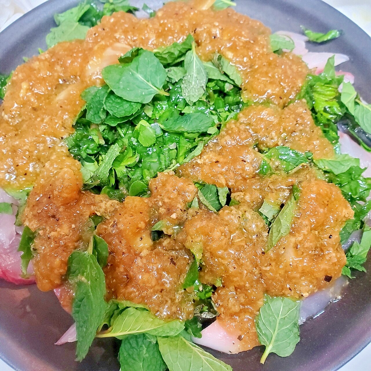 カルパッチョ 鯵 アジ にハーブをのせて レシピ 作り方 By Do De 楽天レシピ