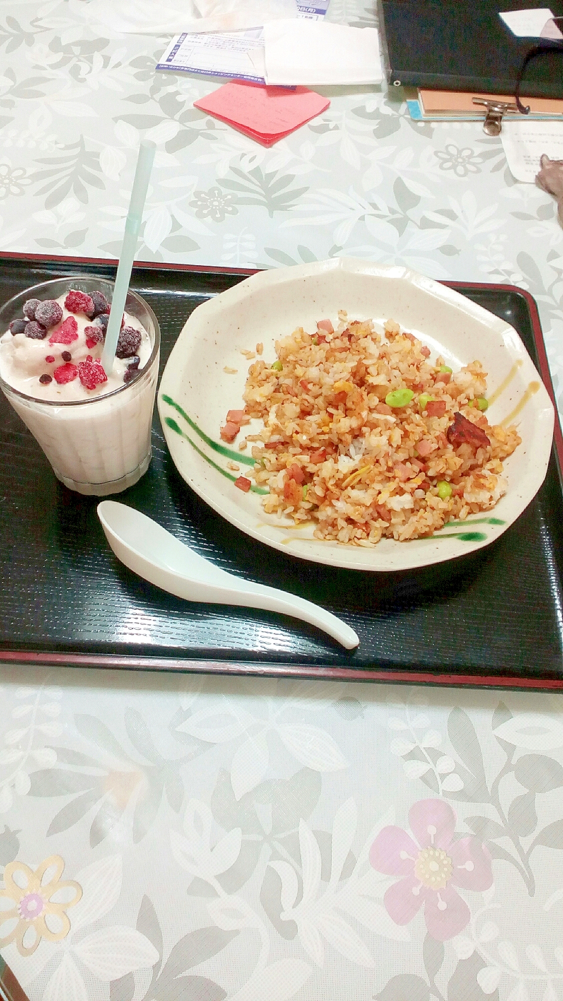 枝豆チャーハン