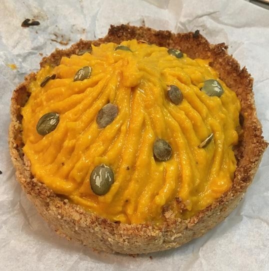 ハロウィンに食べたい!かぼちゃタルト♪