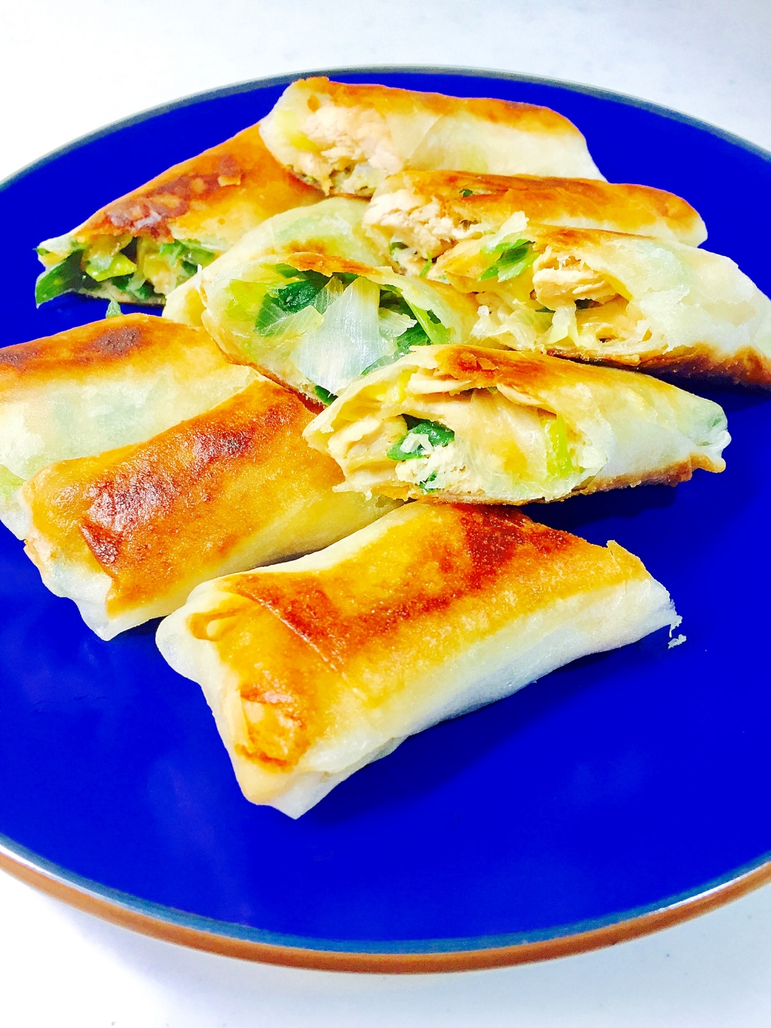 ささみと長ねぎでヘルシー春巻き レシピ・作り方 by ポンちゃん8248