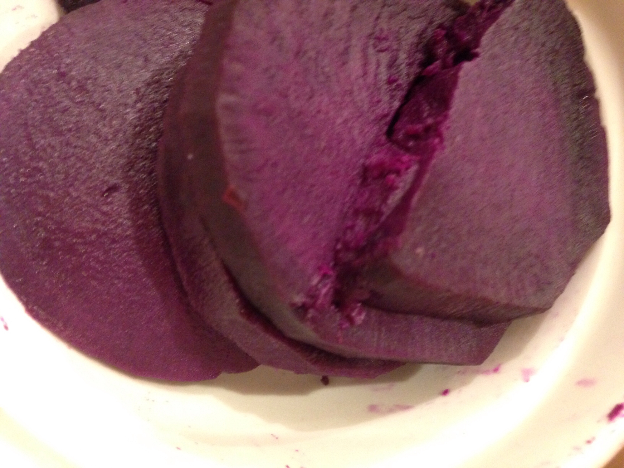 紫いものバター煮