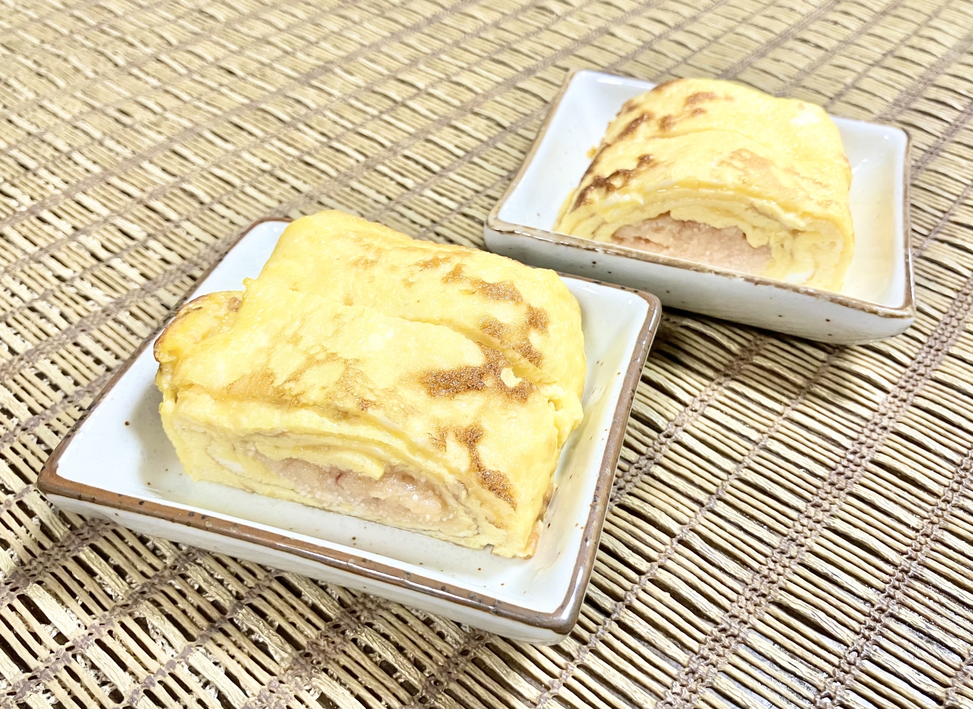 簡単⭐︎明太子入りだし巻き卵