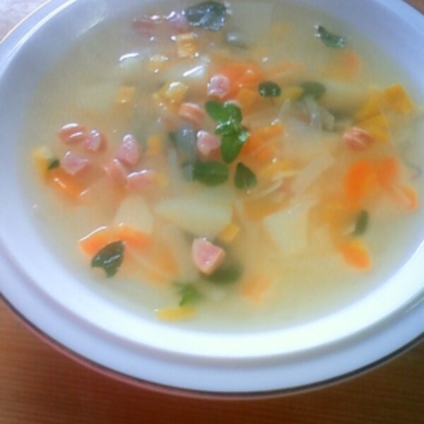 休日の朝のスープ レシピ 作り方 By いままでとはちがう私 楽天レシピ 休日の朝のスープ レシピ 作り方 By いままでとはちがう私 楽天レシピ