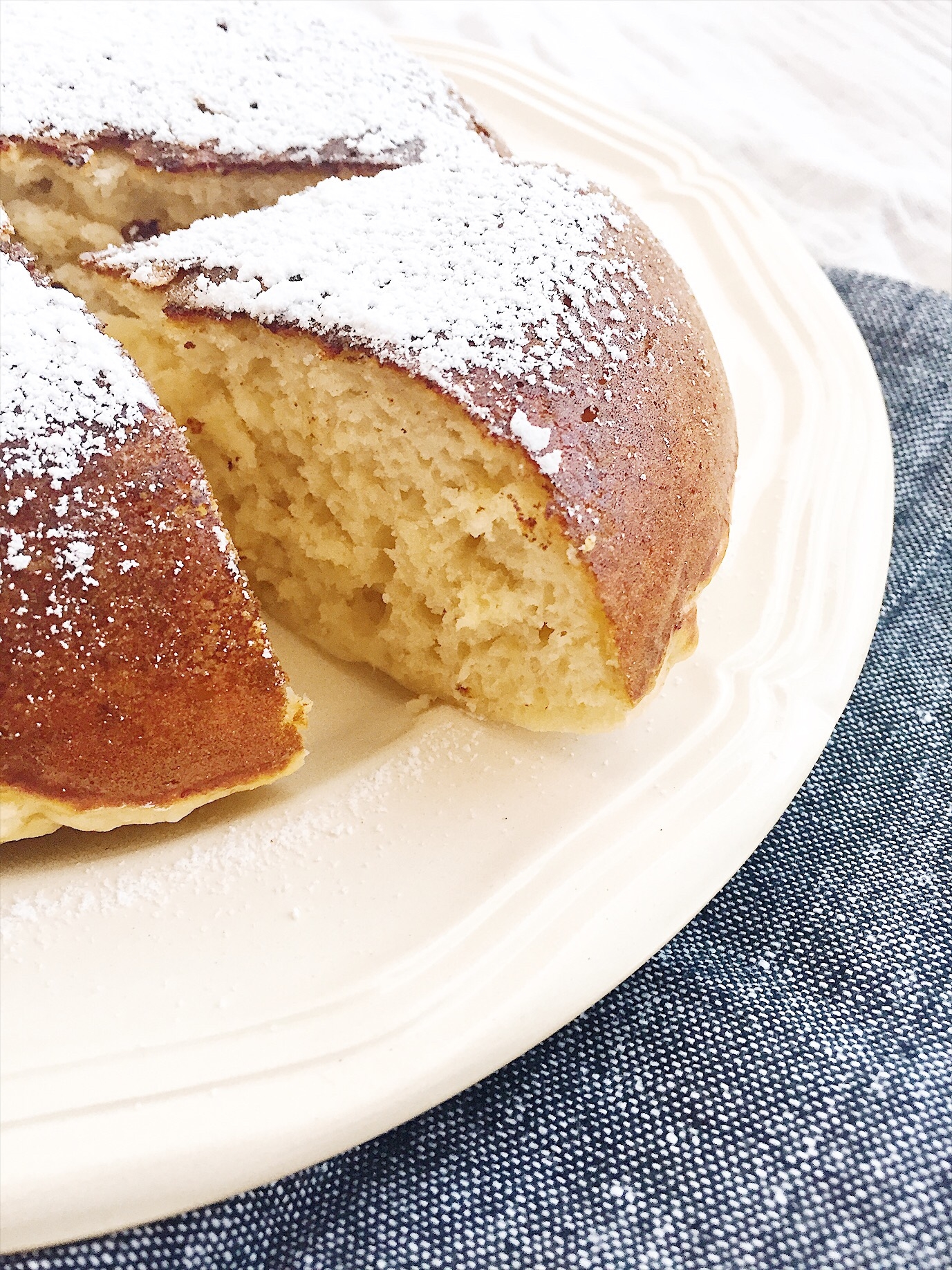 炊飯器で簡単バナナヨーグルトケーキ☆