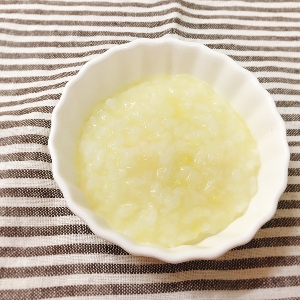 離乳食中期 さつまいもの7倍粥 レシピ 作り方 By Cocopoteito 楽天レシピ 離乳食中期 さつまいもの7倍粥 レシピ 作り方 By Cocopoteito 楽天レシピ