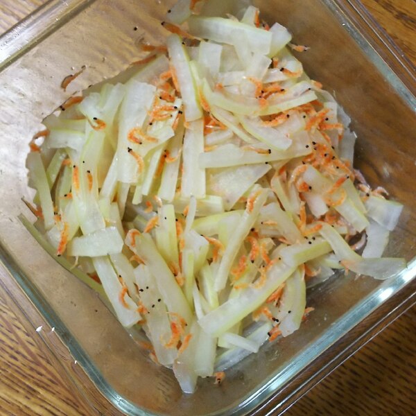 大根の皮とあみえびの鶏ガラ煮 レシピ 作り方 By 4045g 楽天レシピ 大根の皮とあみえびの鶏ガラ煮 レシピ 作り方 By 4045g 楽天レシピ