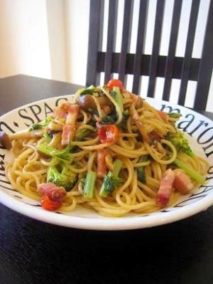 野菜たっぷりパスタ