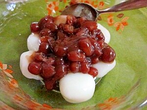 お家で甘味♪白玉あずき レシピ・作り方 by mariron☆ - 楽天レシピ