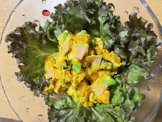 かぼちゃサラダ