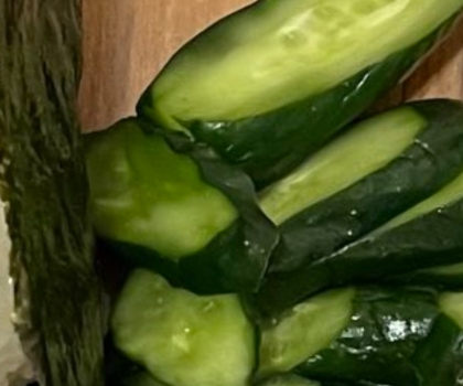 ˖°˳⌖きゅうりと茗荷の浅漬け⌖˳°˖