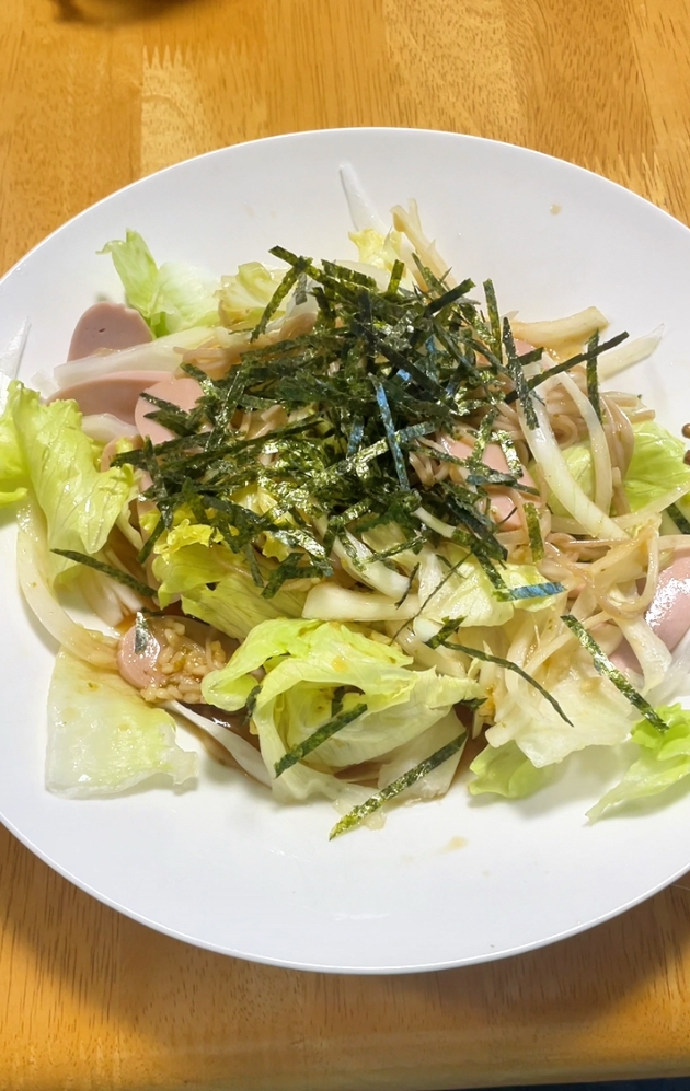 柚子胡椒塩麹ダレの和風冷製そば