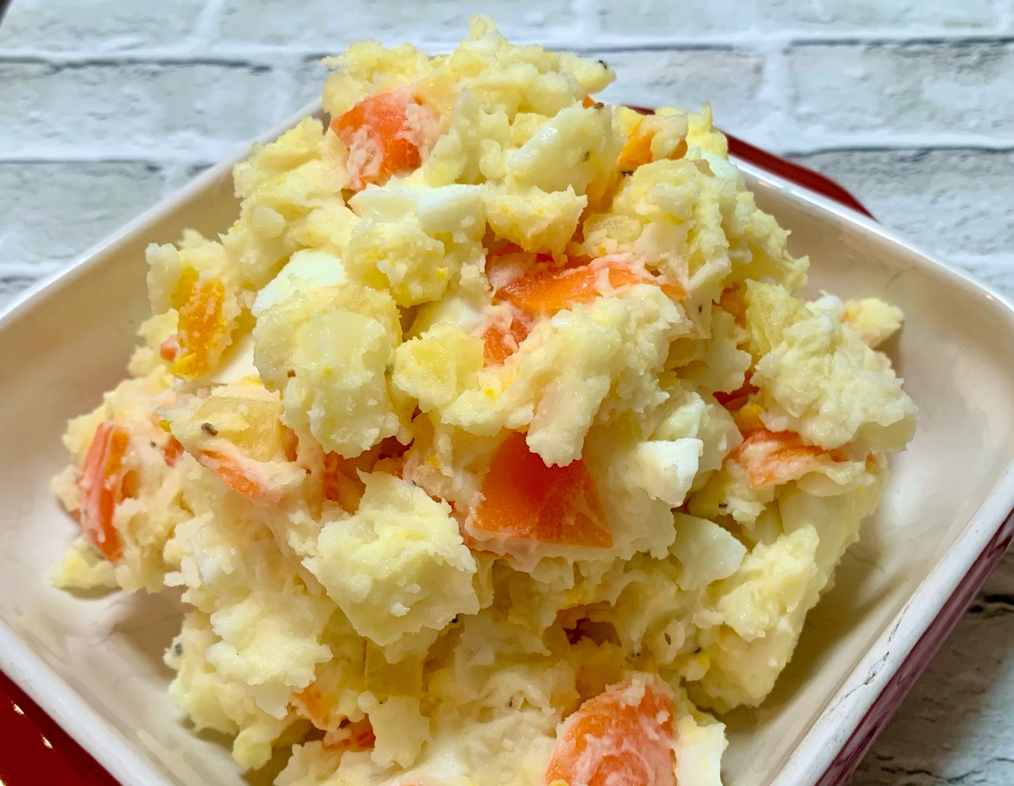 余った たくあんで！食感ポテトサラダ