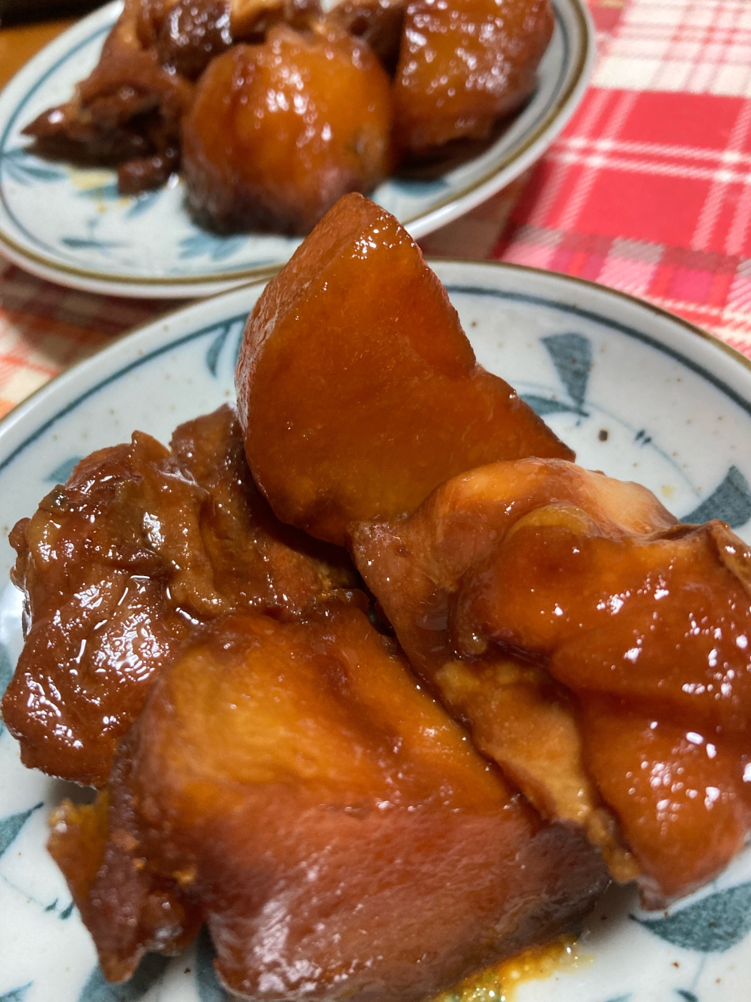 【白ワインに合う】とろ〜り柔らか鳥ももの照り煮