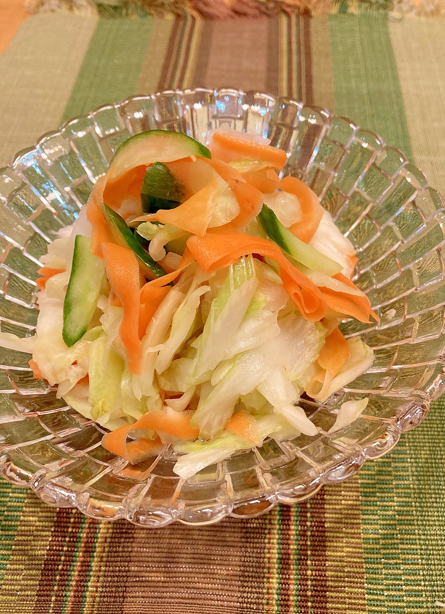 超簡単！キャベツと残り野菜の甘酢漬け♪