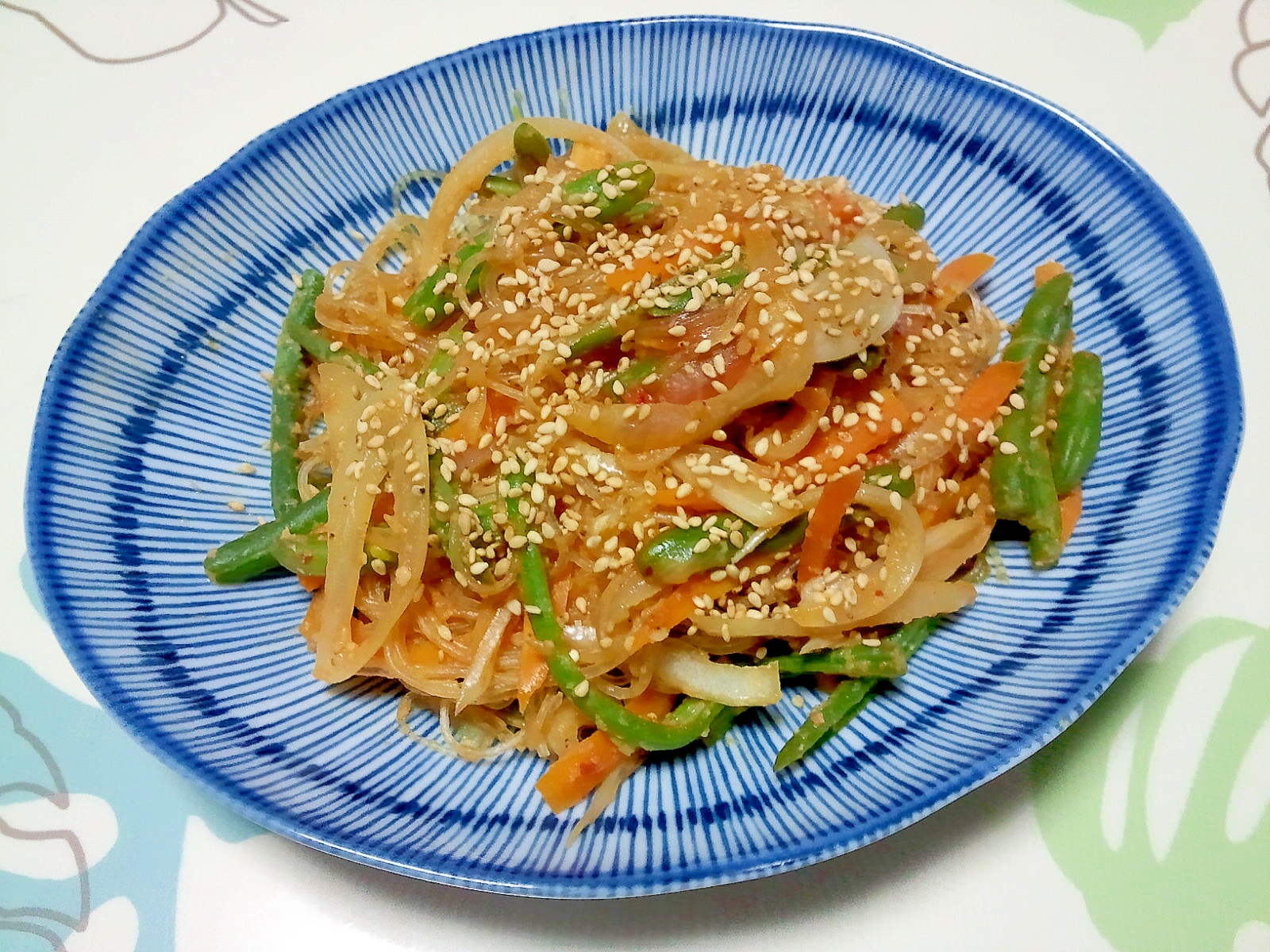 ピリ辛野菜春雨炒め＋＋