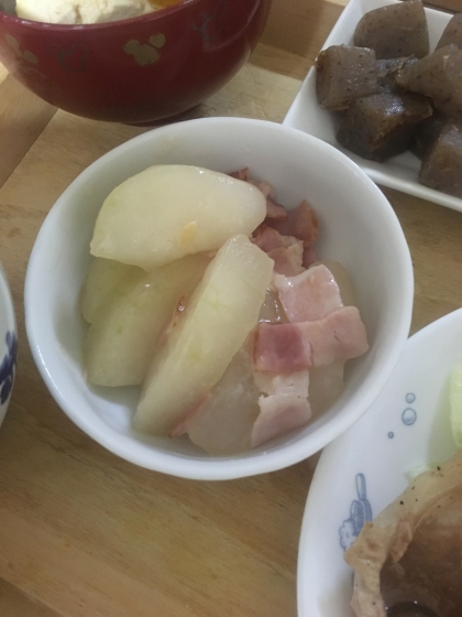 冬瓜とベーコンのとろ～り洋風煮