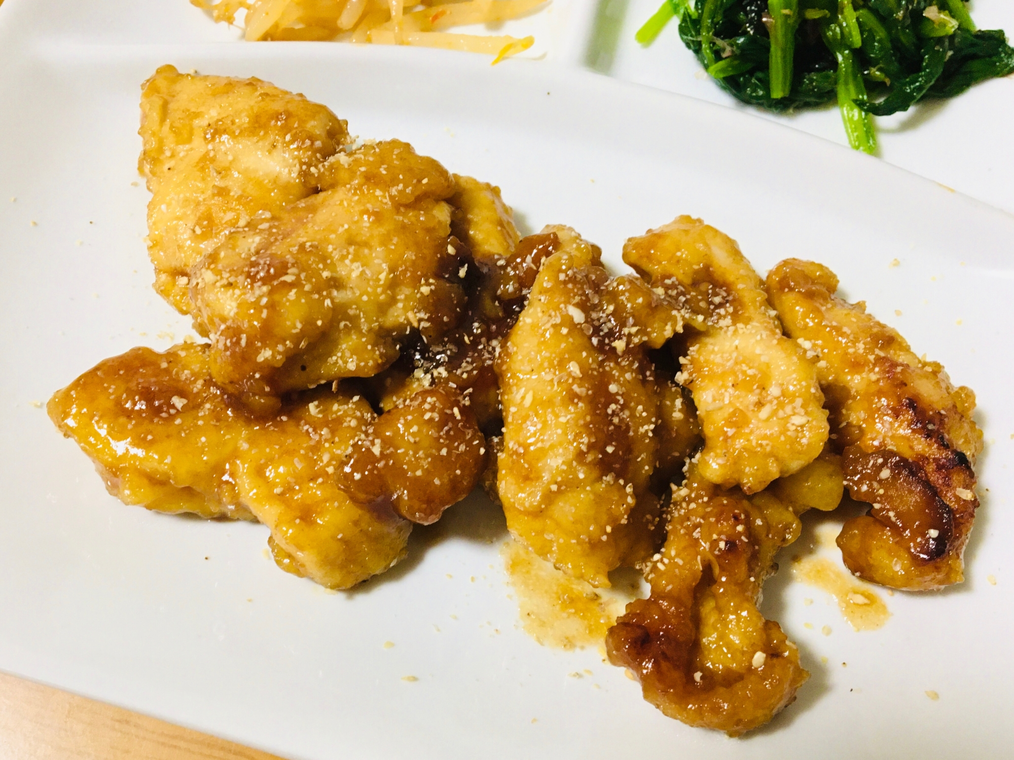 鶏胸肉の甘辛炒め