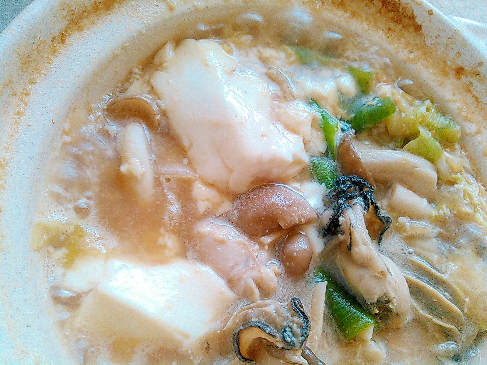 豆腐&野菜の甘味噌鍋