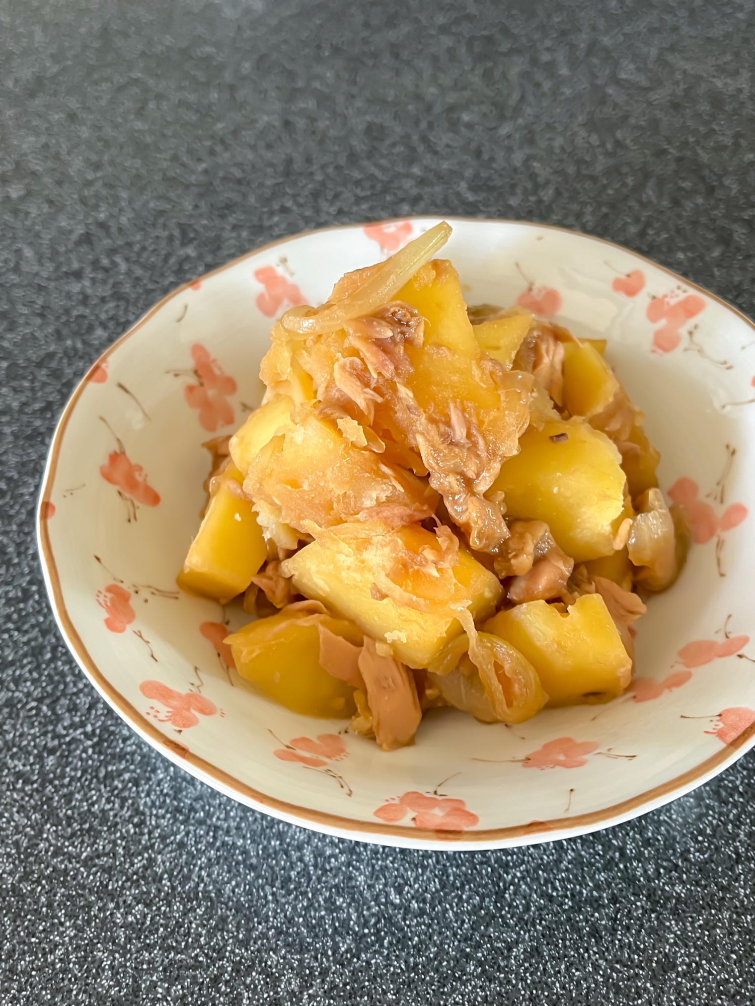 電子レンジで簡単！ツナじゃが