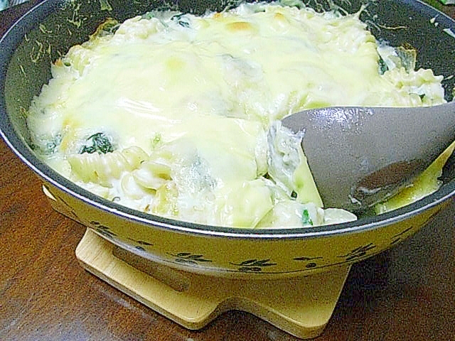 ティファールのフライパンで作るシーフードグラタン レシピ 作り方 By ニーナねこ 楽天レシピ