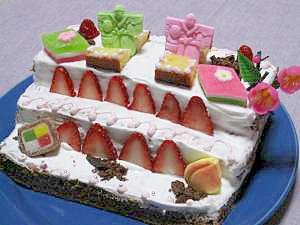 だんだん飾りで ひな祭りケーキ レシピ 作り方 By カールくん 楽天レシピ だんだん飾りで ひな祭りケーキ レシピ 作り方 By カールくん 楽天レシピ