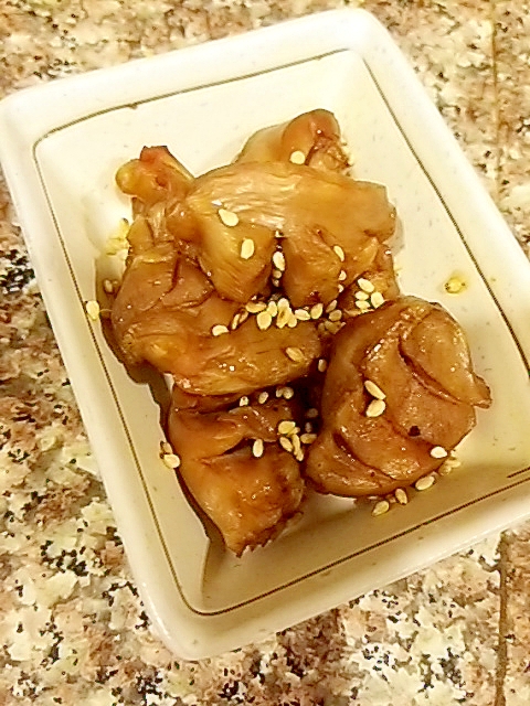 ヨーグルトで柔らか！あごだし砂肝