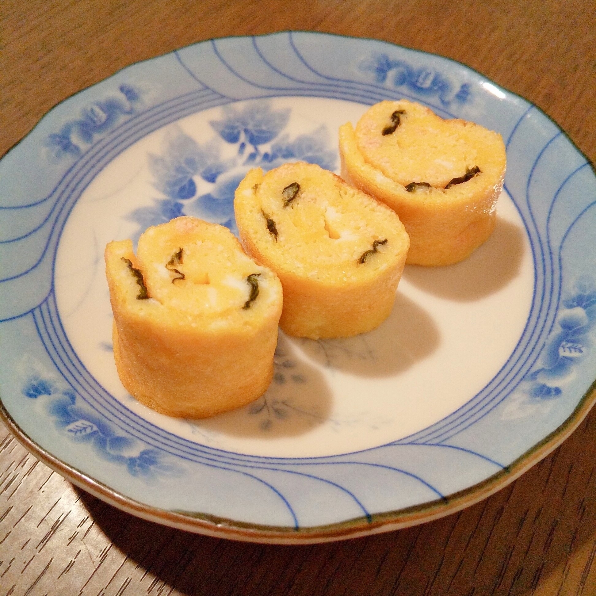 たらこと海苔の卵焼き