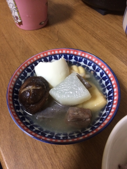 牛肉入りおでん