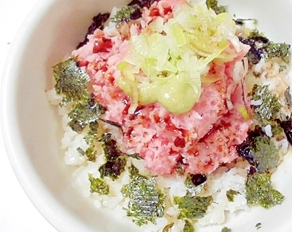 長ねぎで ネギトロ丼 レシピ 作り方 By V るん 0394 楽天レシピ 長ねぎで ネギトロ丼 レシピ 作り方 By V るん 0394 楽天レシピ