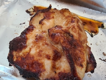 オーブンにおまかせ☆鶏モモ肉の照り焼き