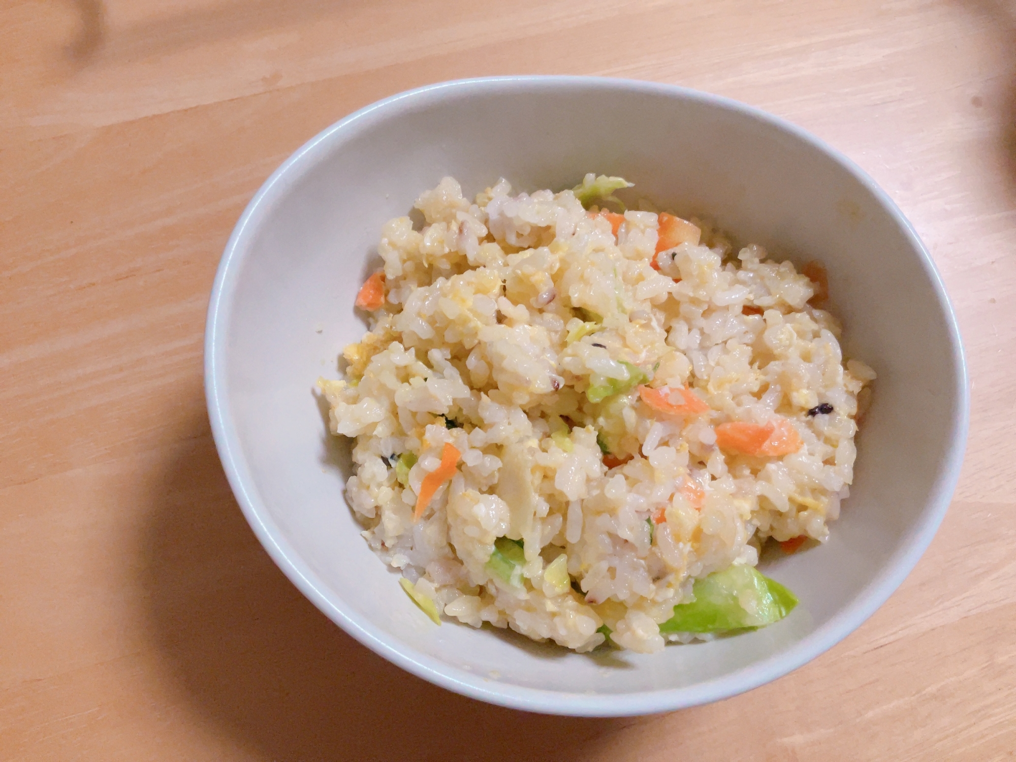 味ぽん✖️マヨの野菜チャーハン