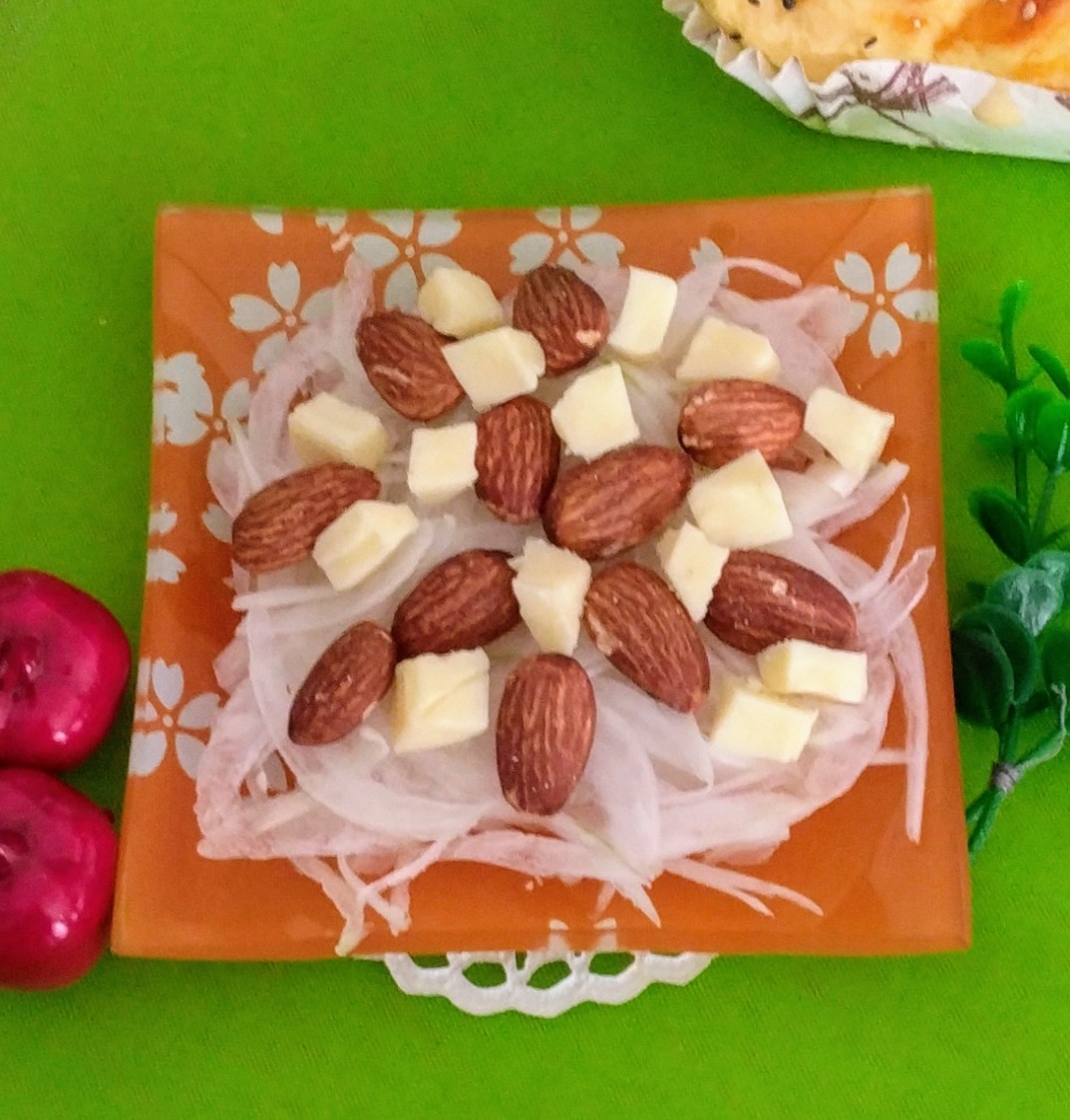 ✨ナッツと新玉のヘルシーチーズサラダ✨健康 料理