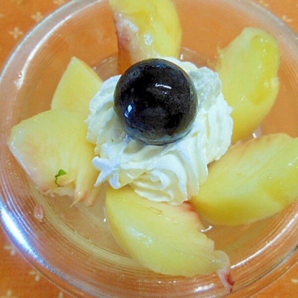 レンジ使用旬の桃で 桃ゼリー レシピ 作り方 By アルプスの乙女 楽天レシピ レンジ使用旬の桃で 桃ゼリー レシピ 作り方 By アルプスの乙女 楽天レシピ