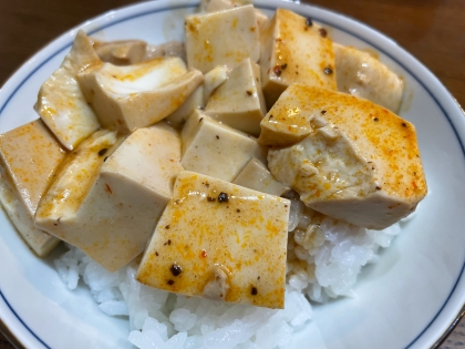 麻婆豆腐丼