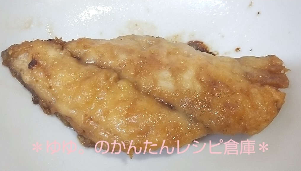 さわらの甘辛焼き