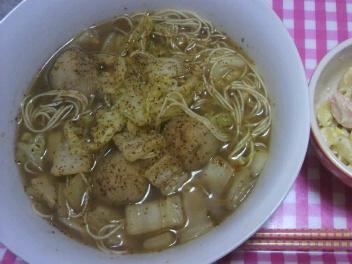 レンジだけで！辛味噌にゅうめん＋＋