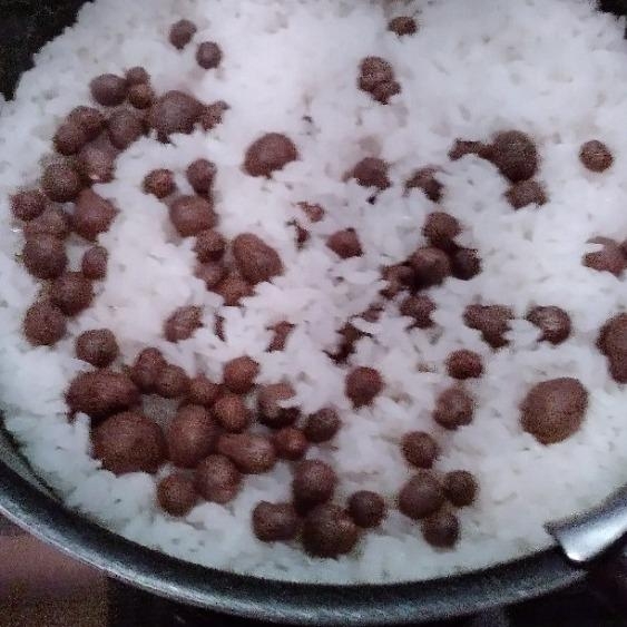 お鍋で炊く☆むかごご飯