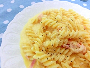 豆腐で!ヘルシーなカルボナーラ☆
