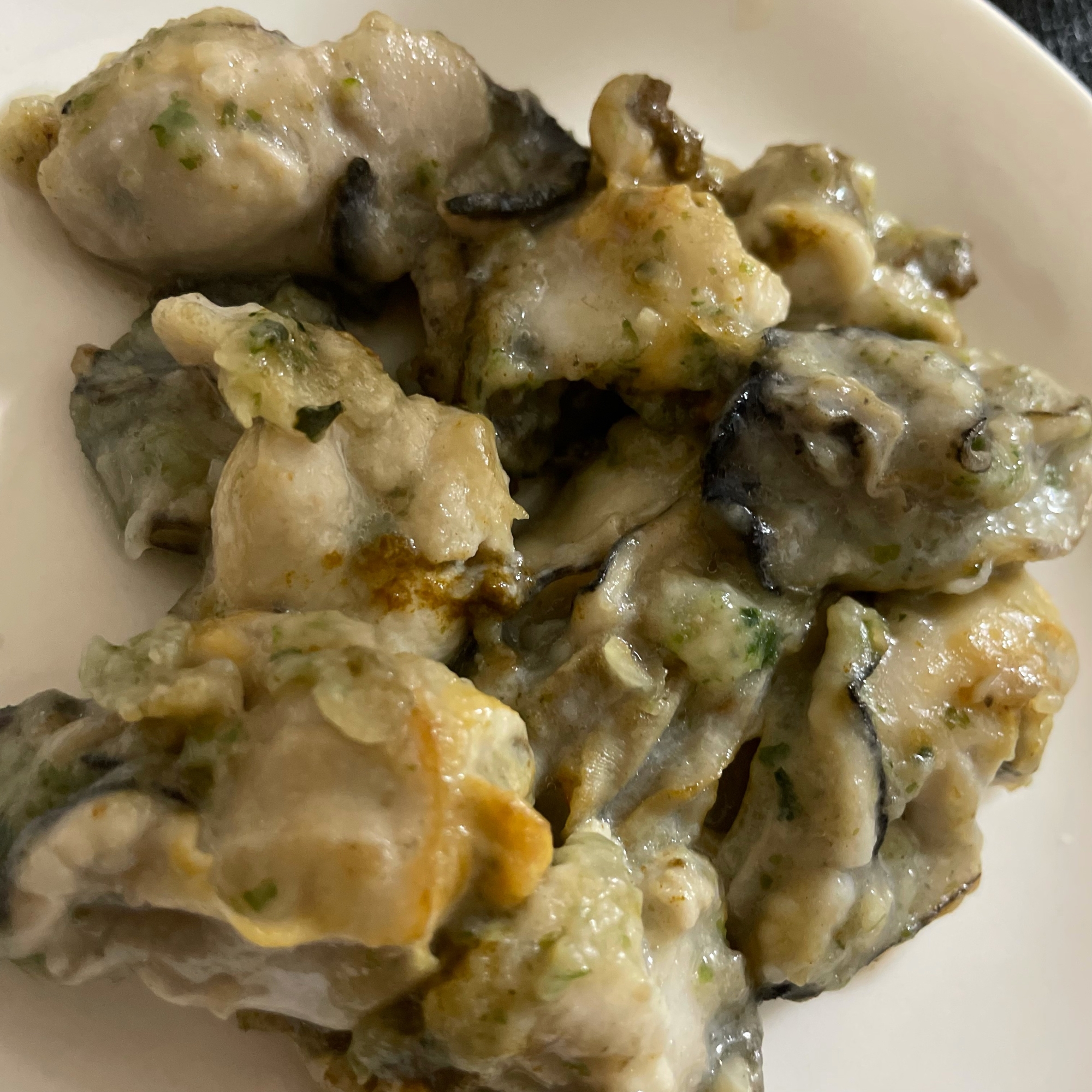 牡蠣のガーリックバター炒め レシピ 作り方 By よしこ 楽天レシピ