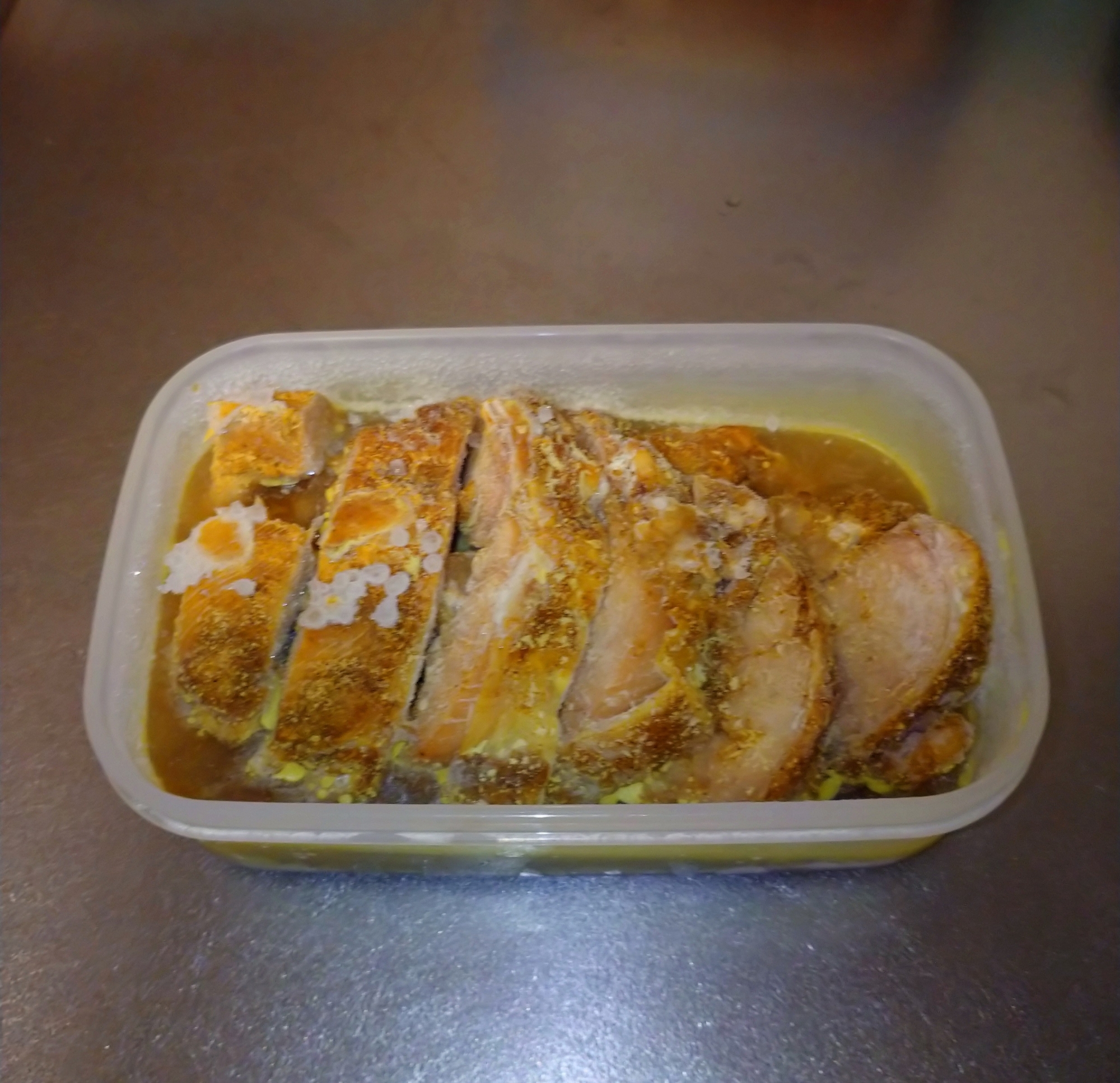 ジッパー袋で簡単鶏ハム（カレー味）