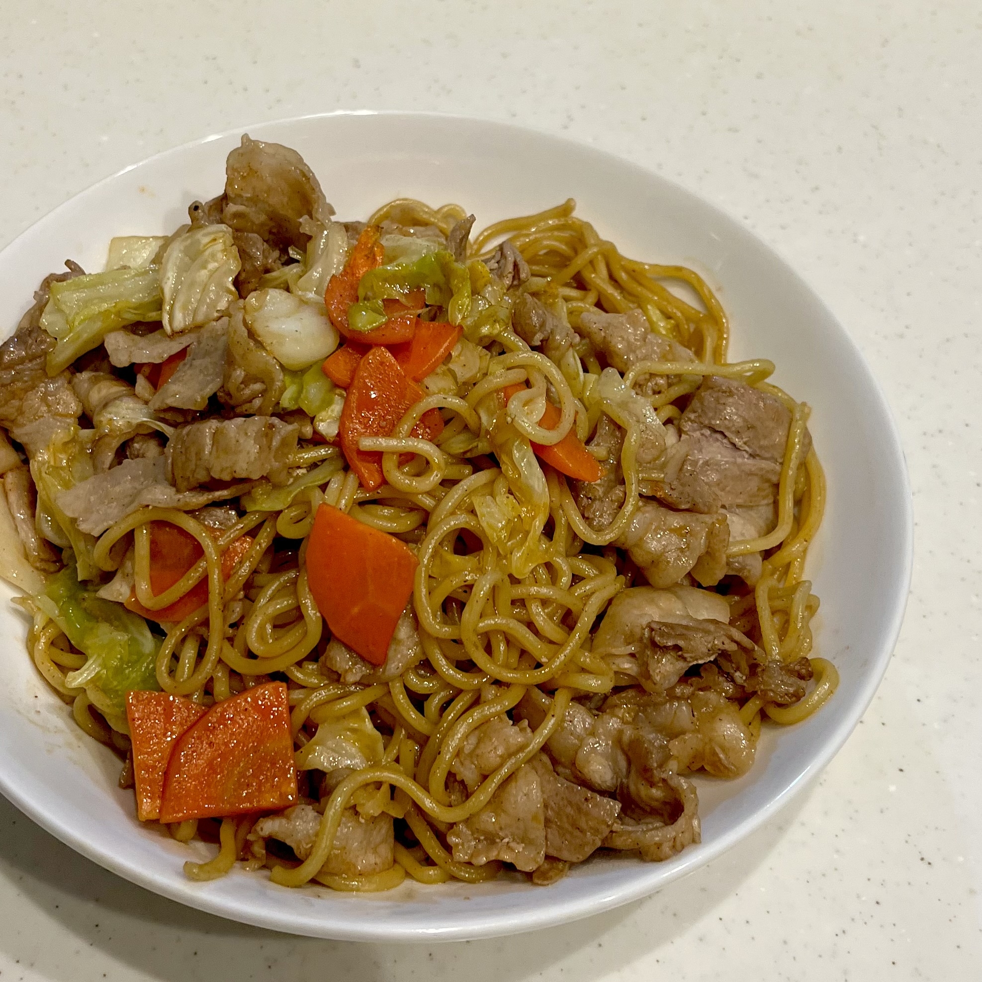 我が家の焼きそば