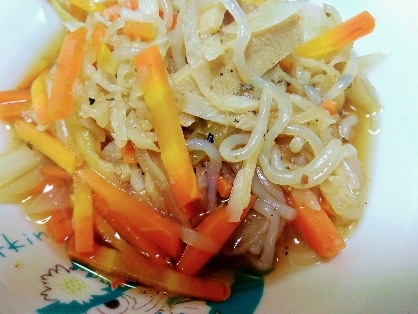 切り干し大根と高野豆腐の煮物